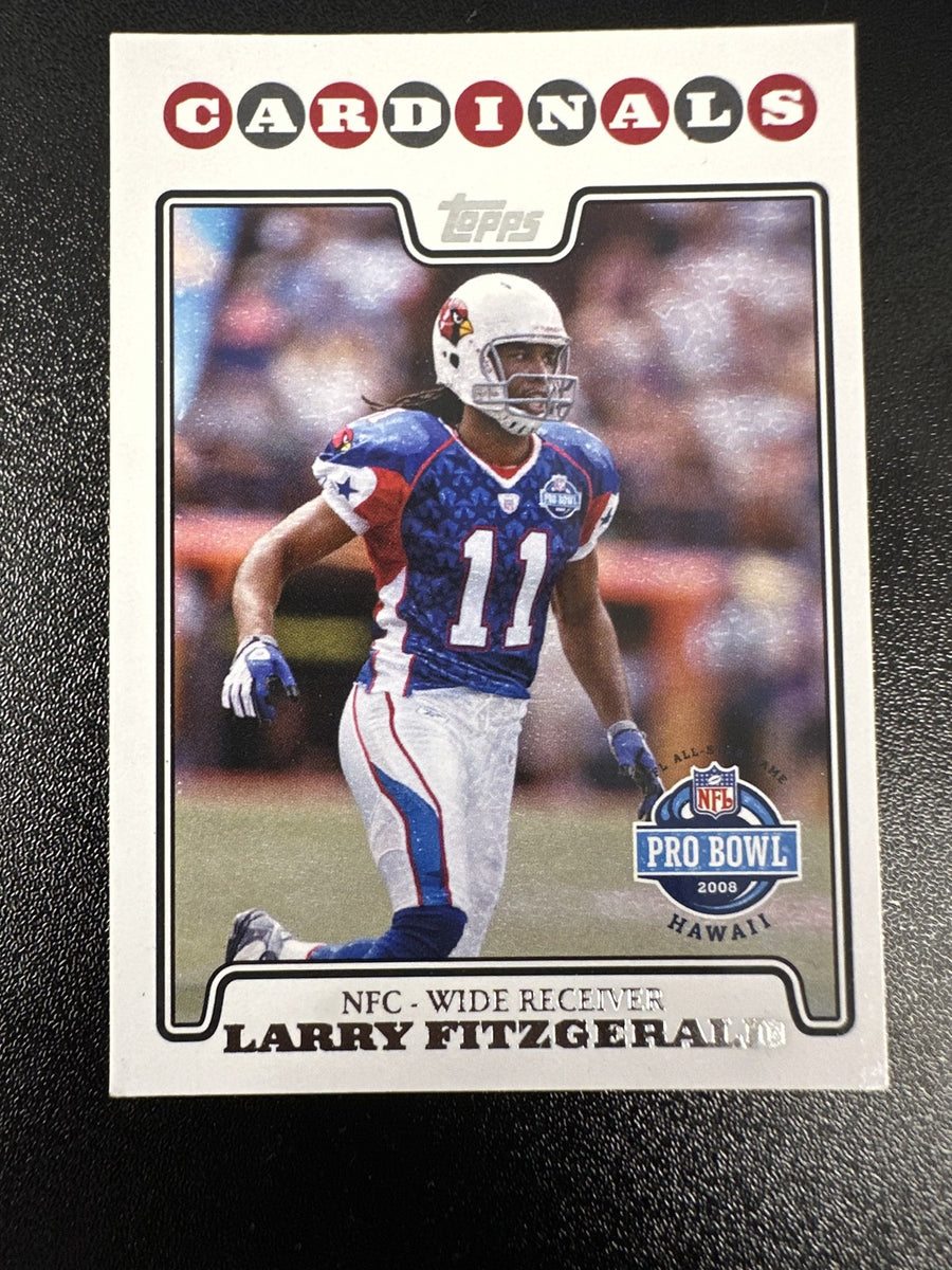2008 Topps #301 Larry Fitzgerald — front