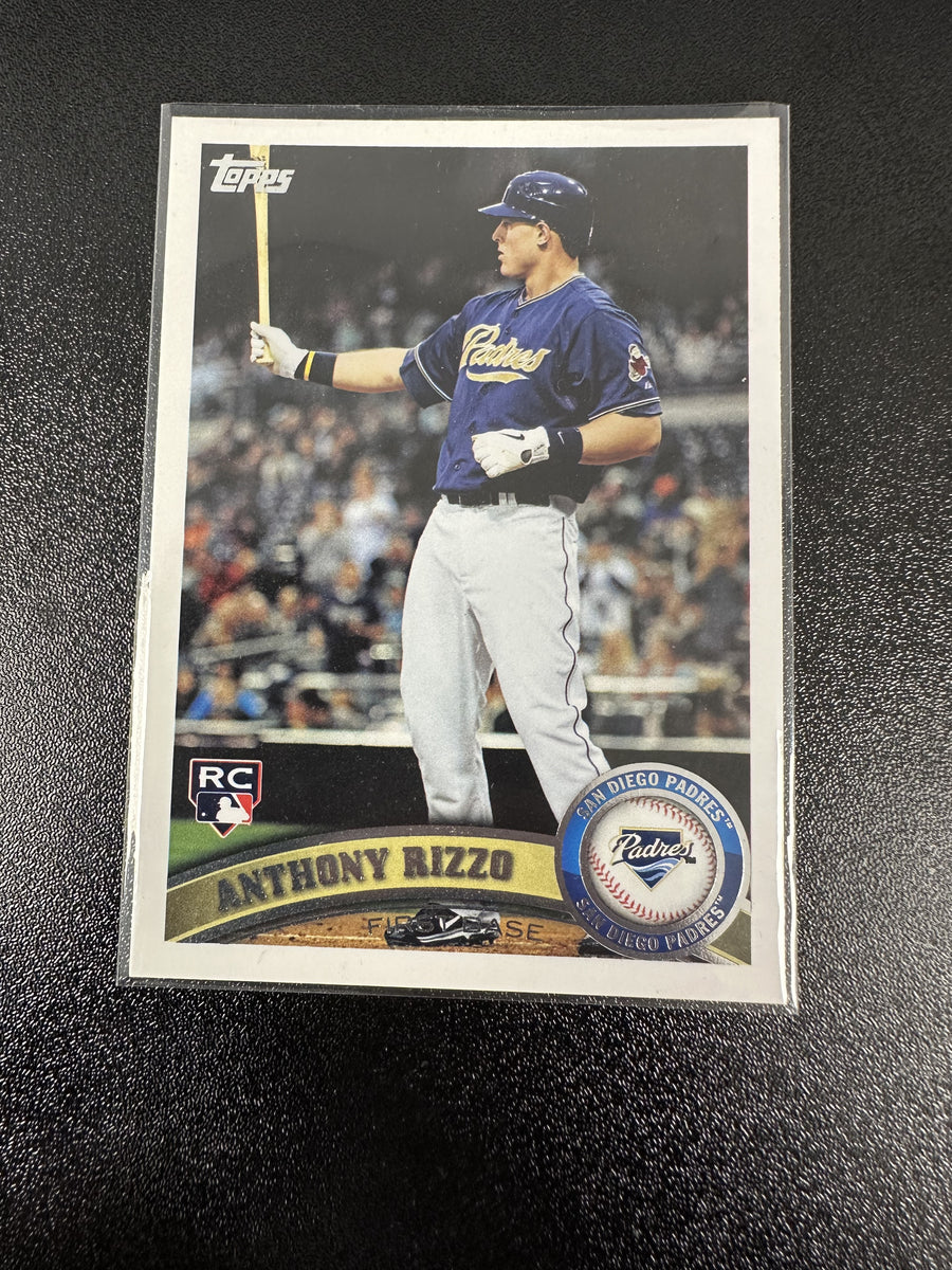 Anthony Rizzo 2011 Topps Update #US55 rookie card — front