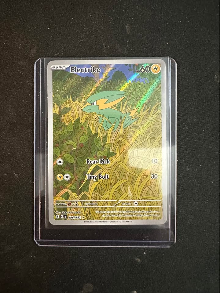 Electrike 196/182 Destined Rivals Illustration Rare — front