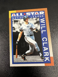 1990 Topps #397 Will Clark — front