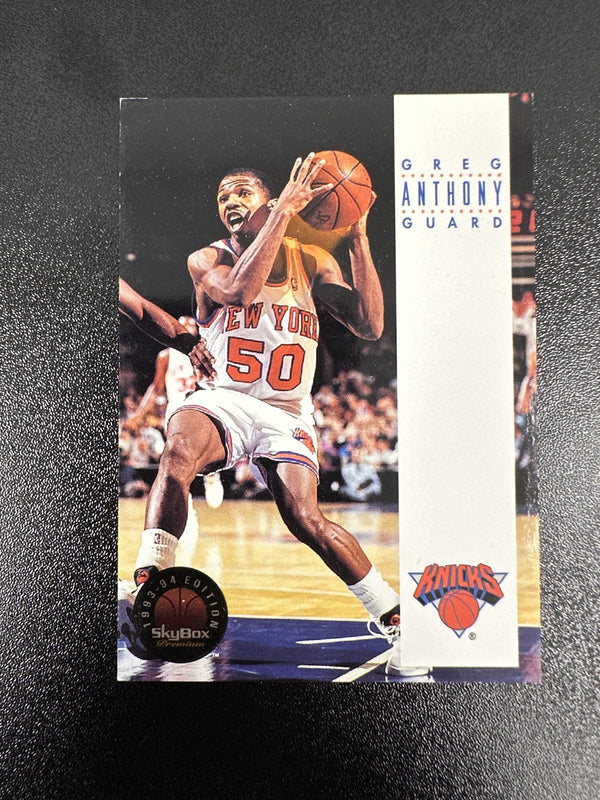 1993-94 SkyBox Premium #254 Greg Anthony — front
