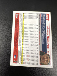 2004 Topps #220 Manny Ramirez — back