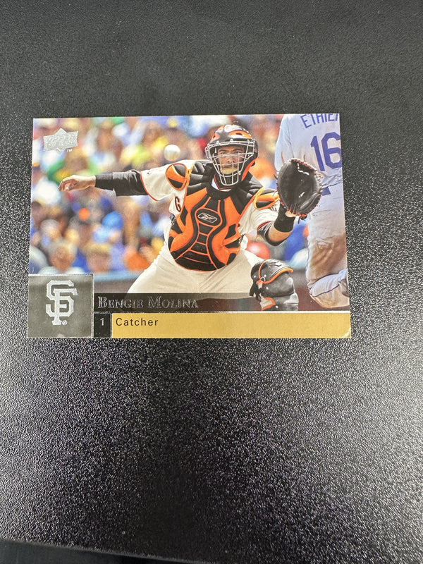 2009 Upper Deck #329 Bengie Molina — front