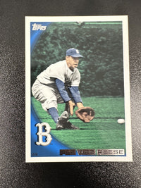 2010 Topps #549 Pee Wee Reese — front