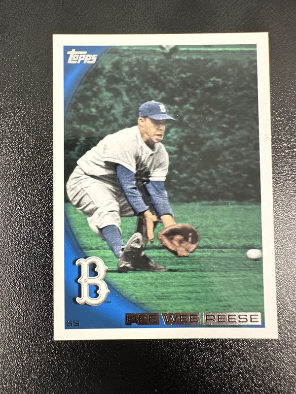 2010 Topps #549 Pee Wee Reese — front