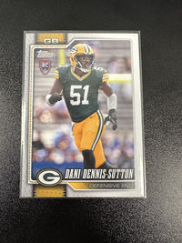 2026 Topps #393 Dani Dennis-Sutton — front