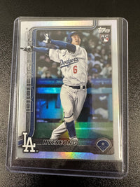 2025 Topps Series 2 #573 Hyeseong Kim RC · Los Angeles Dodgers