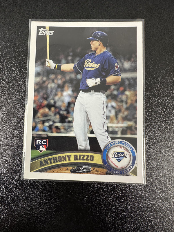 Anthony Rizzo 2011 Topps Update #US55 rookie card — front