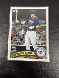 Anthony Rizzo 2011 Topps Update #US55 rookie card — front