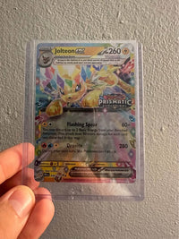 Jolteon ex 030/131 Prismatic Evolutions stamp promo — front