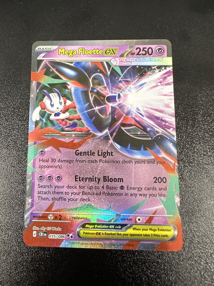 Mega Floette ex 035/086 Chaos Rising — front